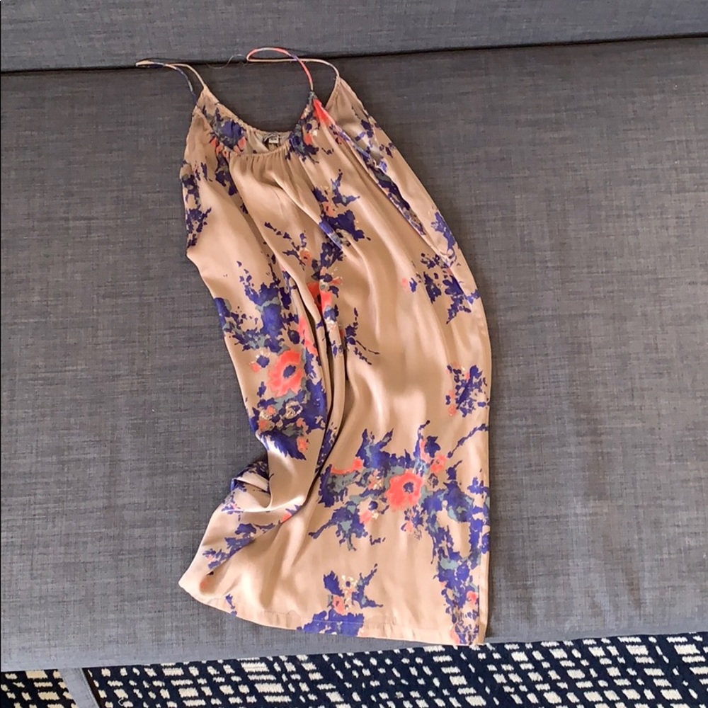 Tucker Silk Dress